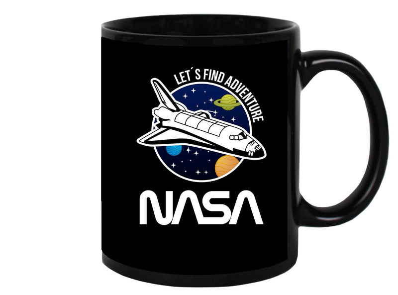 Nasa Let's Find Adventure. Mug Unisex's -NASA Designs