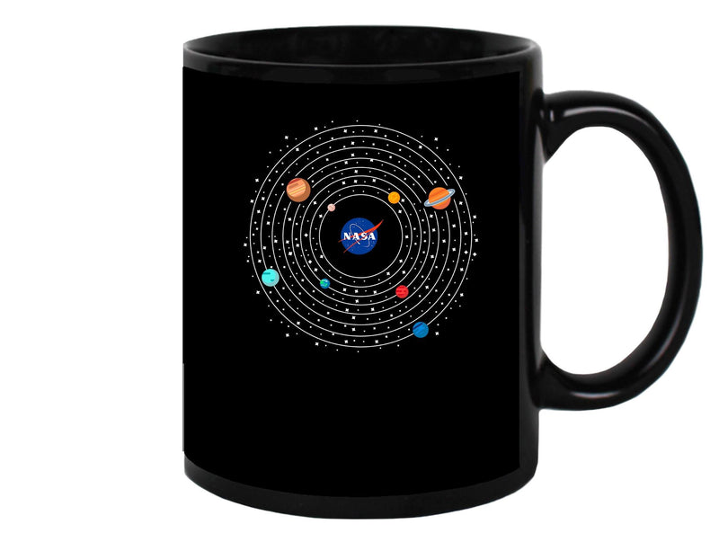 The Nasa Constellation Mug Unisex's -NASA Designs