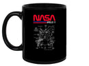 The Nasa Apollo 11 Mug Unisex's -NASA Designs