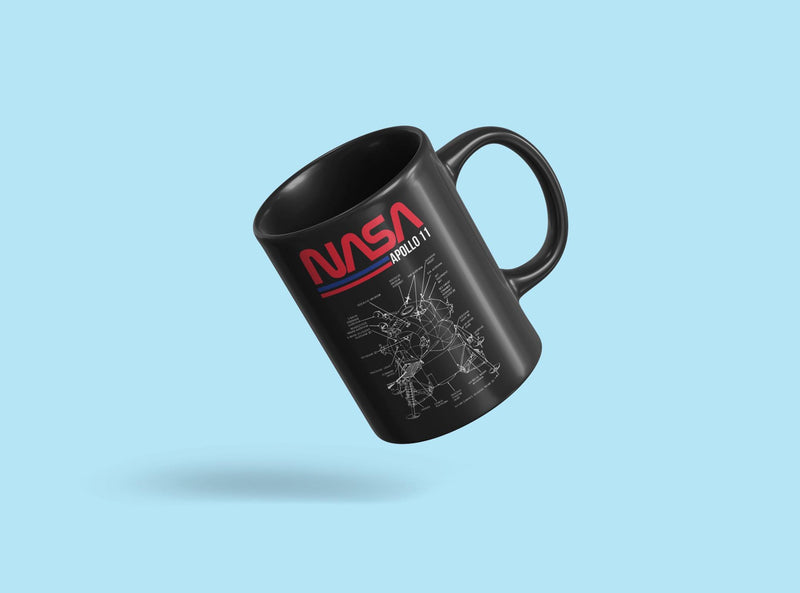 The Nasa Apollo 11 Mug Unisex's -NASA Designs