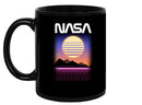 Nasa Neon Landscape Mug Unisex's -NASA Designs