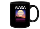 Nasa Neon Landscape Mug Unisex's -NASA Designs