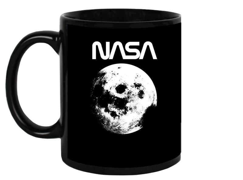 Nasa And The Moon Mug Unisex's -NASA Designs