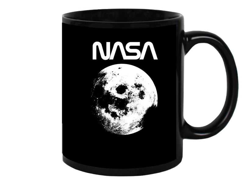 Nasa And The Moon Mug Unisex's -NASA Designs