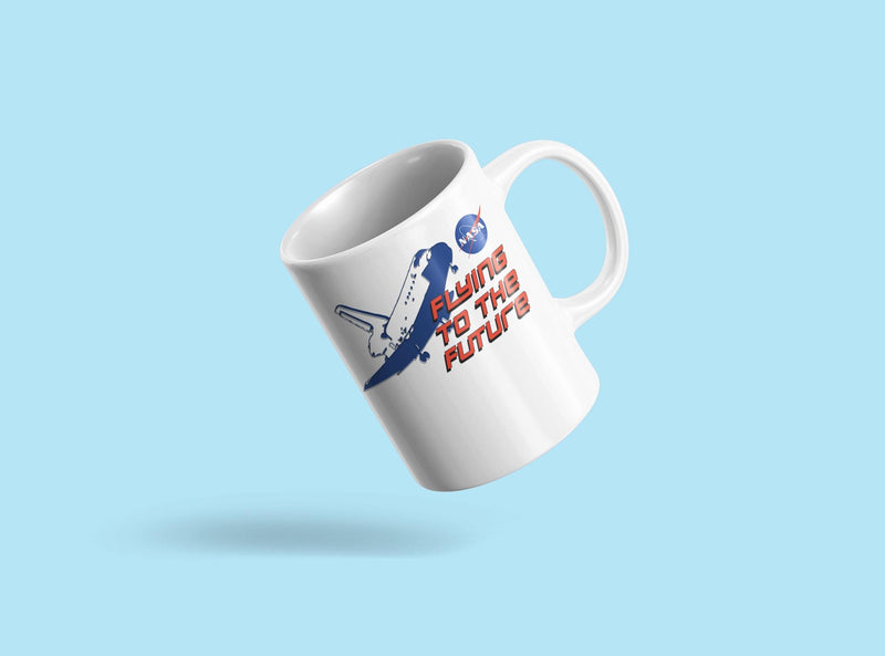 Nasa Flying To The Future Mug Unisex's -NASA Designs