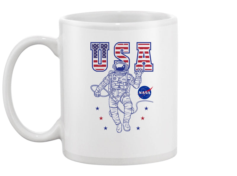 Usa Nasa Astronaut Mug Unisex's -NASA Designs