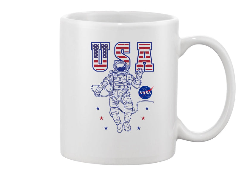 Usa Nasa Astronaut Mug Unisex's -NASA Designs