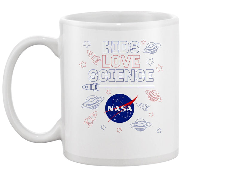 Kids Love Science Mug Unisex's -NASA Designs