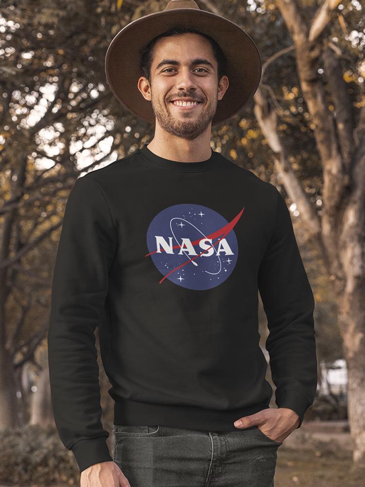 Nasa Cool Logo Sweatshirt Men's -NASA Designs