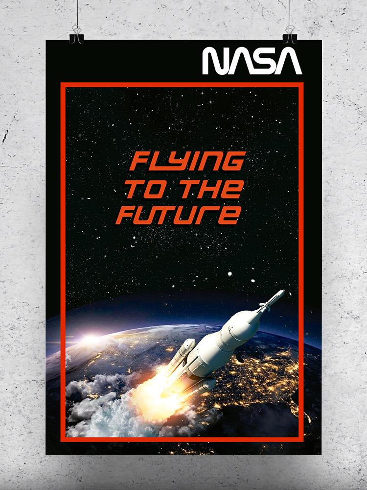 Flying To The Future Poster - NASA Designs