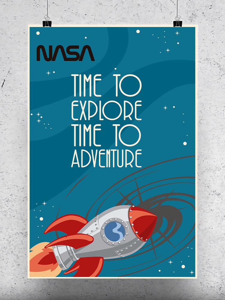 Rocket, Time To Poster - NASA Designs