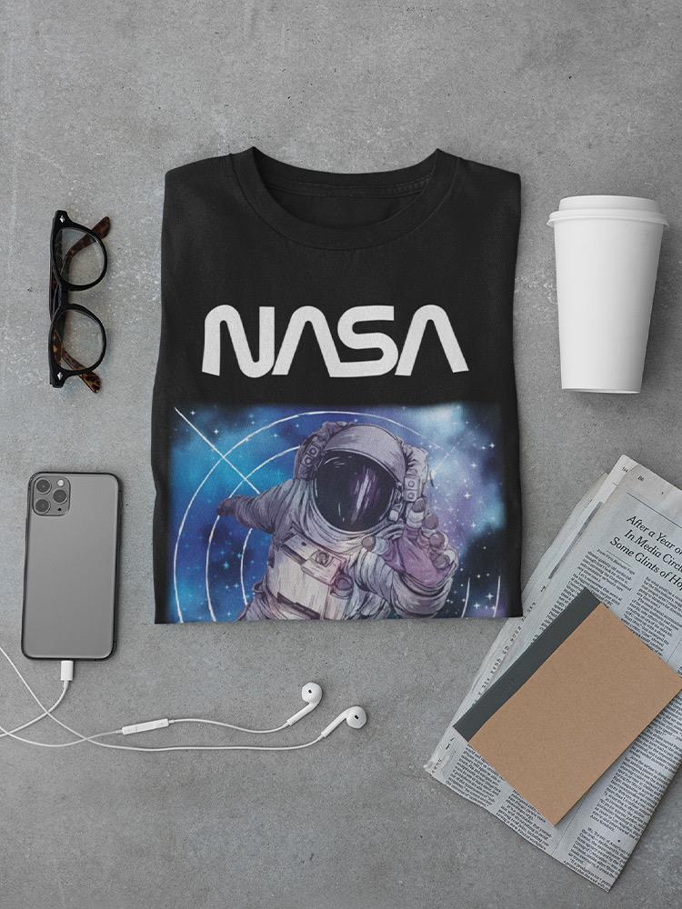 Astronaut Reaching T-shirt -NASA Designs