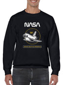 Nasa Space Shuttle Program Art Sweatshirt -NASA Designs