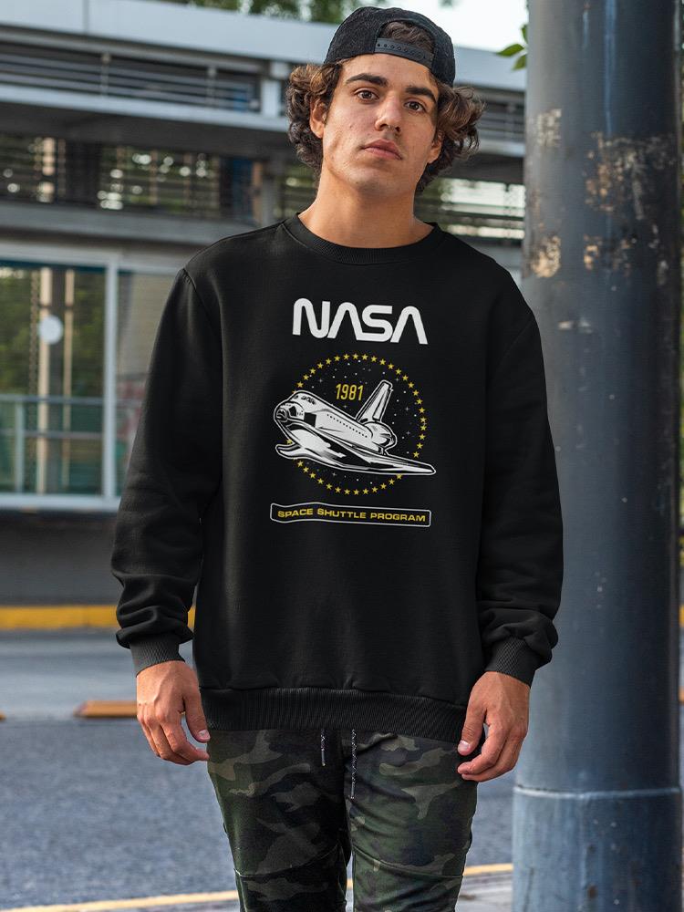 Nasa Space Shuttle Program Art Sweatshirt -NASA Designs