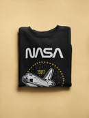 Nasa Space Shuttle Program Art Sweatshirt -NASA Designs