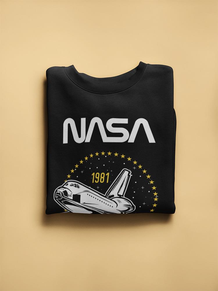 Nasa Space Shuttle Program Art Sweatshirt -NASA Designs