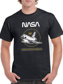Nasa Space Shuttle Program Art T-shirt -NASA Designs