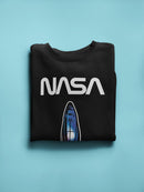 Nasa Nebula Shuttle Silhouette Sweatshirt -NASA Designs