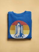 Nasa Space Shuttle Over Sunset Sweatshirt -NASA Designs