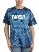 Nasa Minimalistic  Tie Dye Tee -NASA Designs