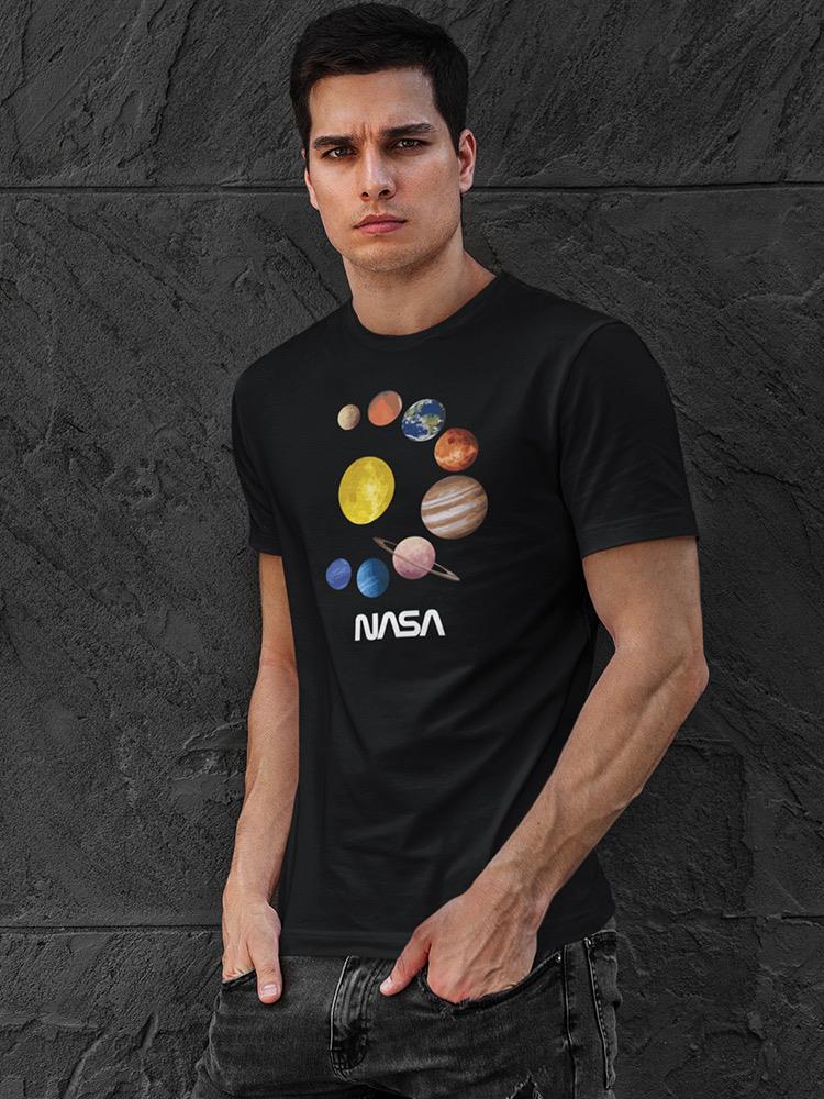 Nasa Watercolor Planets T-shirt -NASA Designs