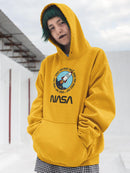 Nasa Space Rocket Badge Hoodie -NASA Designs