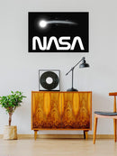 Nasa Comet Over Dark Sly Wall Art -NASA Designs