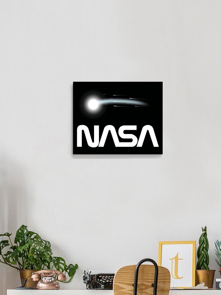 Nasa Comet Over Dark Sly Wall Art -NASA Designs