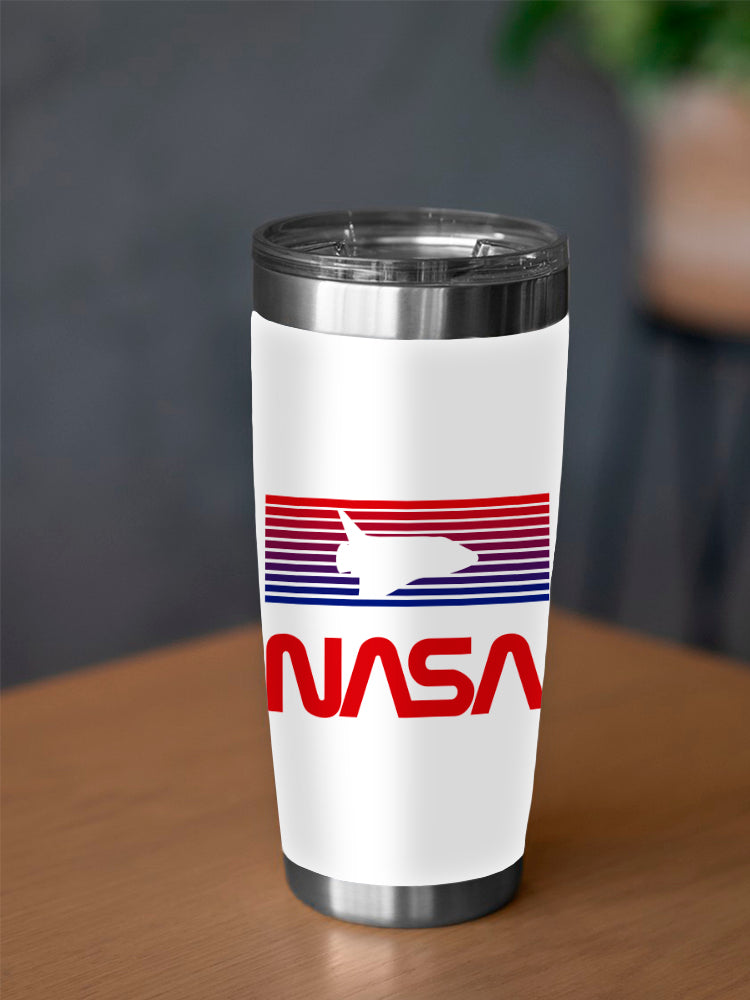 Nasa Shuttle Over Dusk Tumbler -NASA Designs
