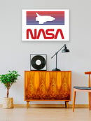 Nasa Shuttle Over Dusk Wall Art -NASA Designs