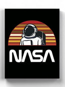 Nasa Spaceman Retro Color Wall Art -NASA Designs
