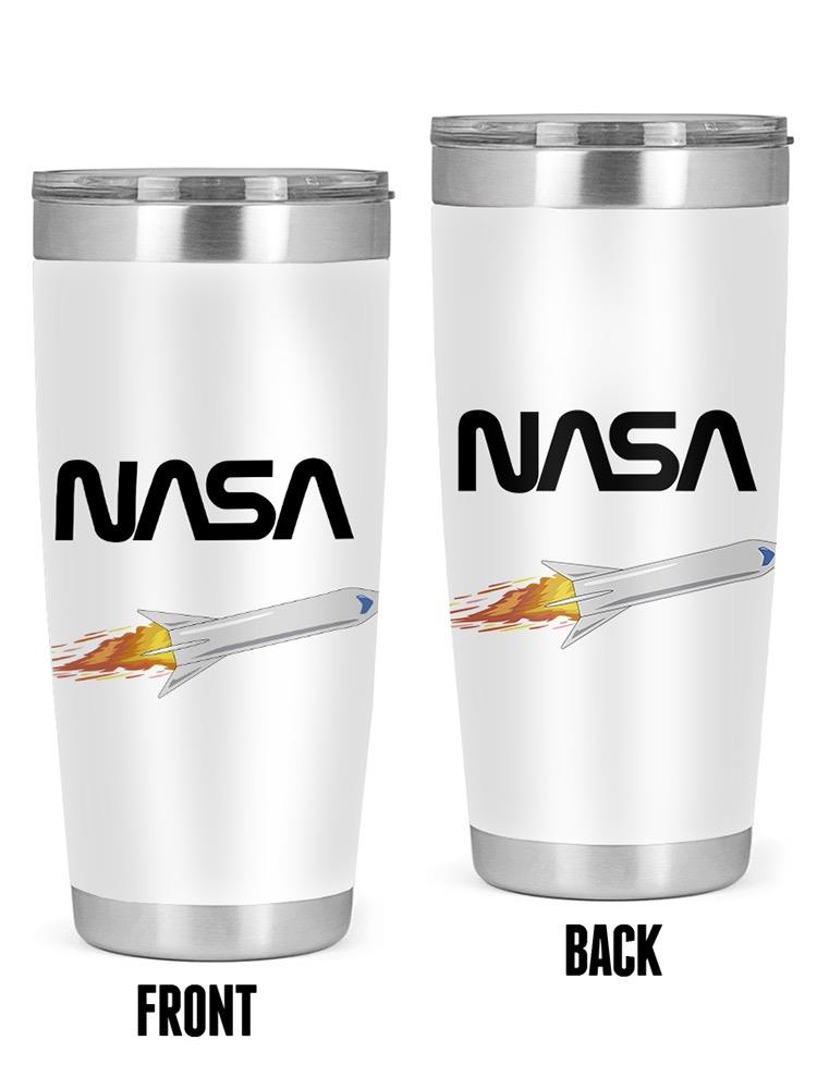 Nasa Rochet Speeding Out Tumbler -NASA Designs