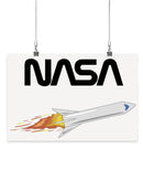 Nasa Rochet Speeding Out Wall Art -NASA Designs