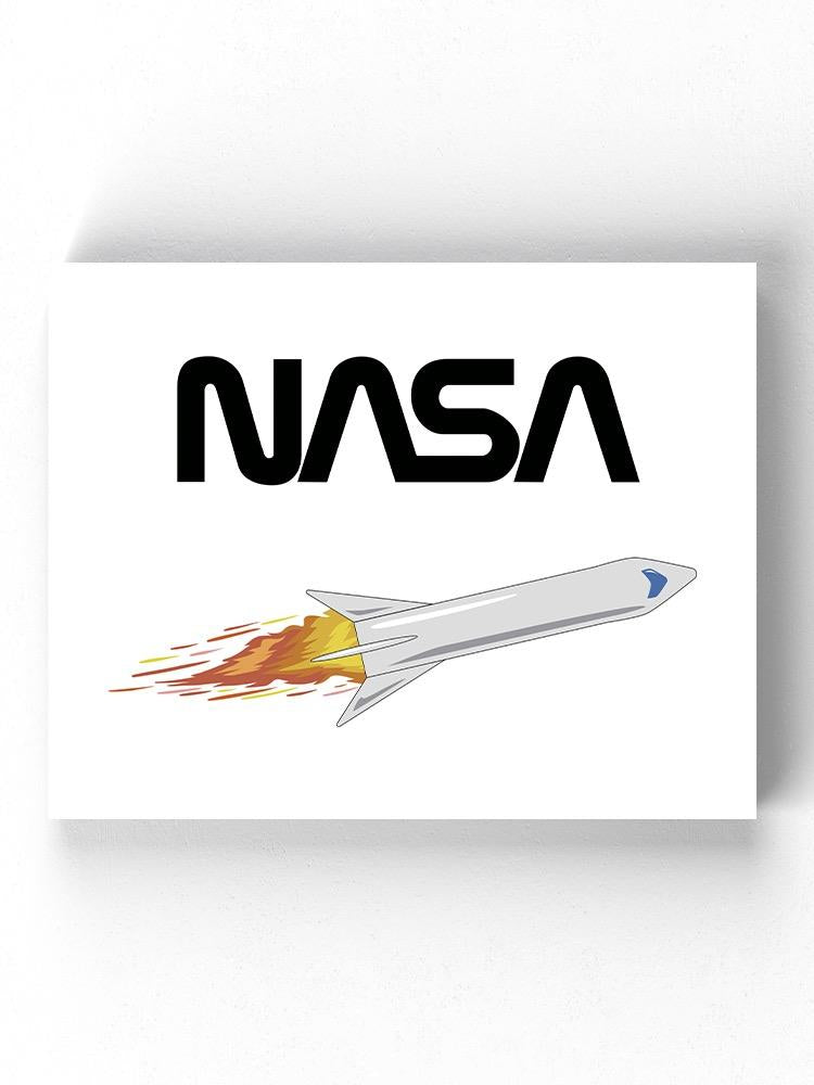 Nasa Rochet Speeding Out Wall Art -NASA Designs
