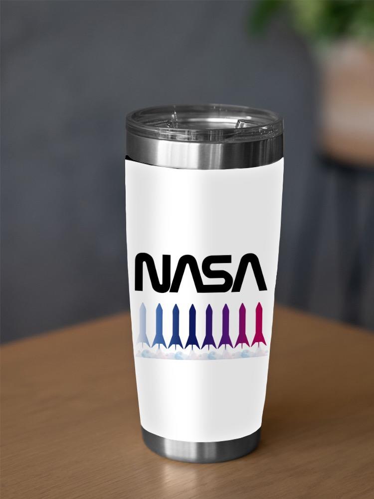 Nasa Rocket Silhouettes Tumbler -NASA Designs