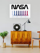 Nasa Rocket Silhouettes Wall Art -NASA Designs