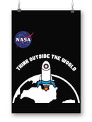 Think Outside The World Wall Art -NASA Designs