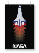 Nasa Color Silhouettes Wall Art -NASA Designs