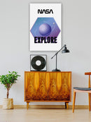 Nasa Explore Violet Planet Wall Art -NASA Designs