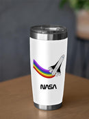 Nasa Shuttle W Rainbow Tumbler -NASA Designs