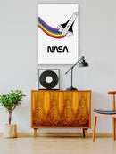 Nasa Shuttle W Rainbow Wall Art -NASA Designs
