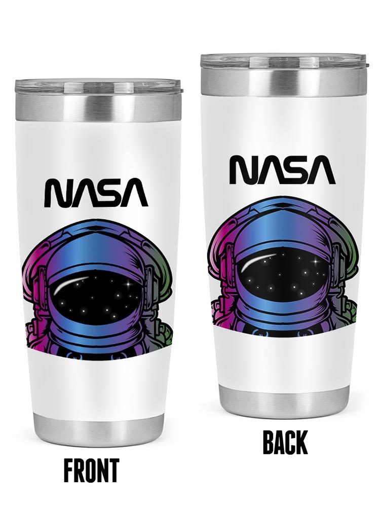 Nasa Astronaut Color Art Tumbler -NASA Designs