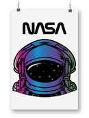 Nasa Astronaut Color Art Wall Art -NASA Designs