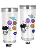 Nasa Cute Astronaut Balloons Tumbler -NASA Designs