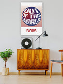 Out Of This World Grunge Text Wall Art -NASA Designs