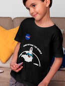 Nasa Think Outside World T-shirt -NASA Designs