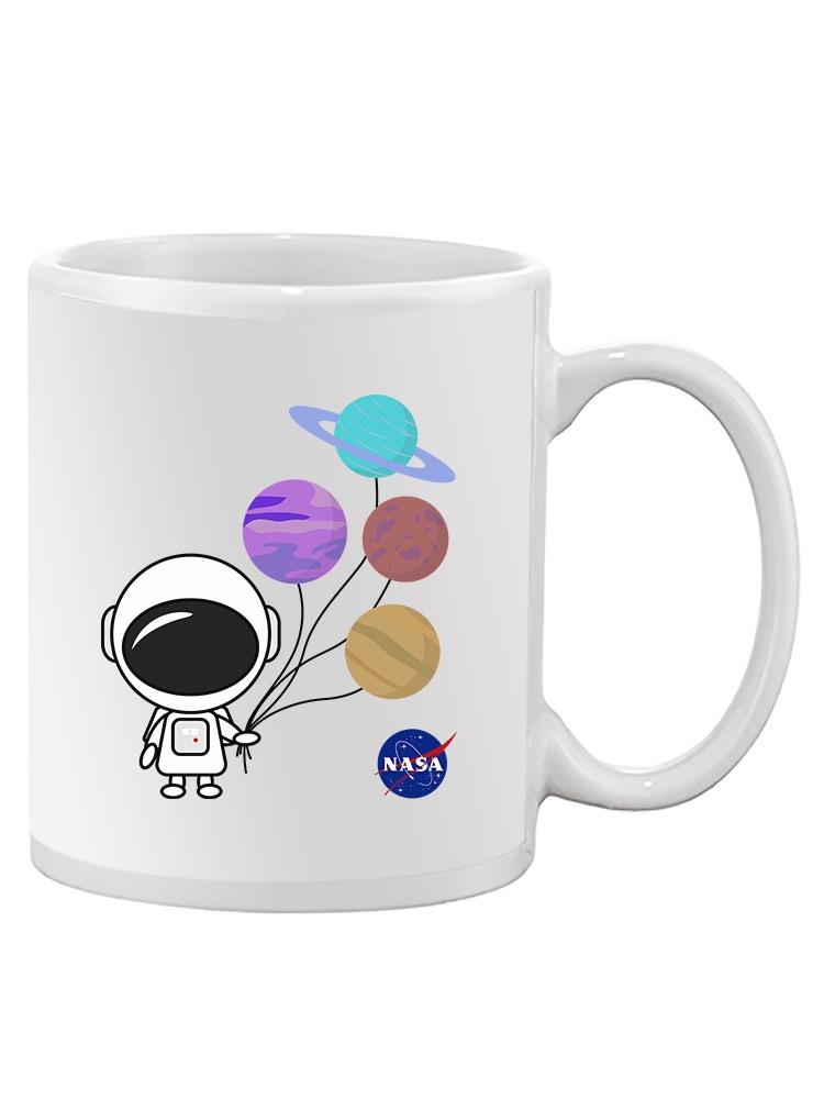 Nasa Little Astronaut W Balloons Mug -NASA Designs