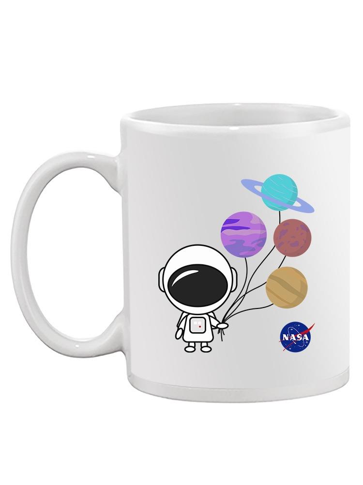Nasa Little Astronaut W Balloons Mug -NASA Designs