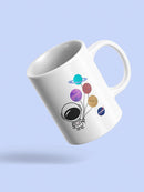 Nasa Little Astronaut W Balloons Mug -NASA Designs
