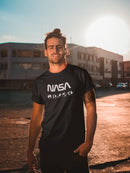 Nasa Planet Earth Banner T-shirt -NASA Designs